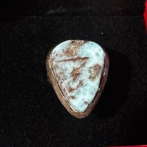 Unique turquoise ring